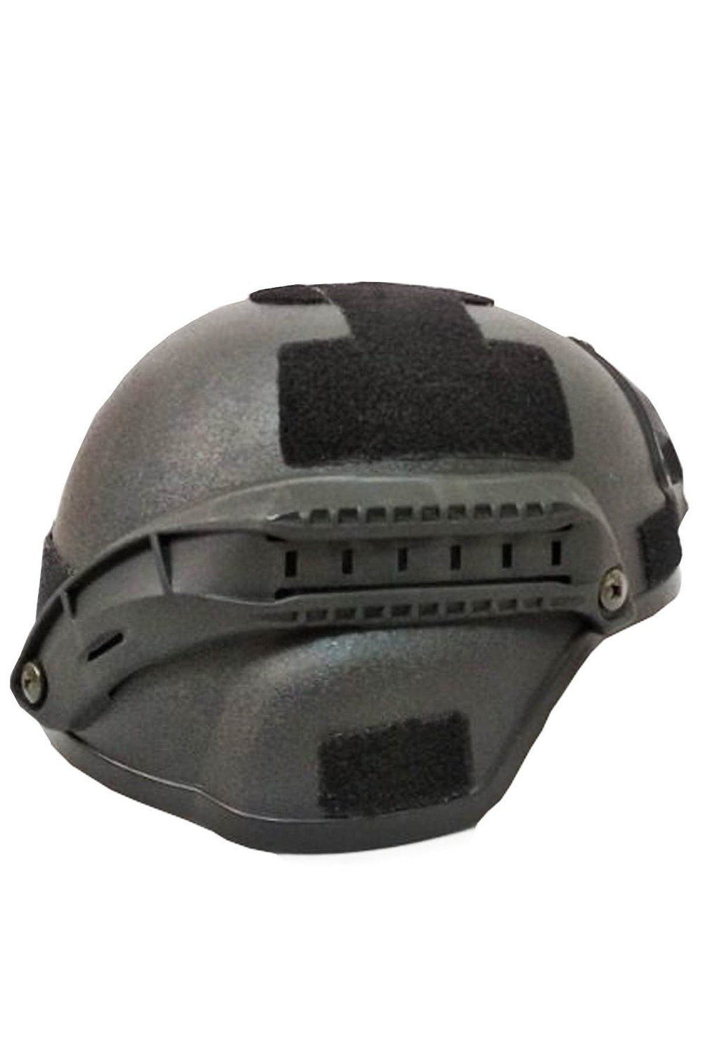 Tactical Airsoft Kask Kompozit Başlık Koruyucu Miğfer Siyah