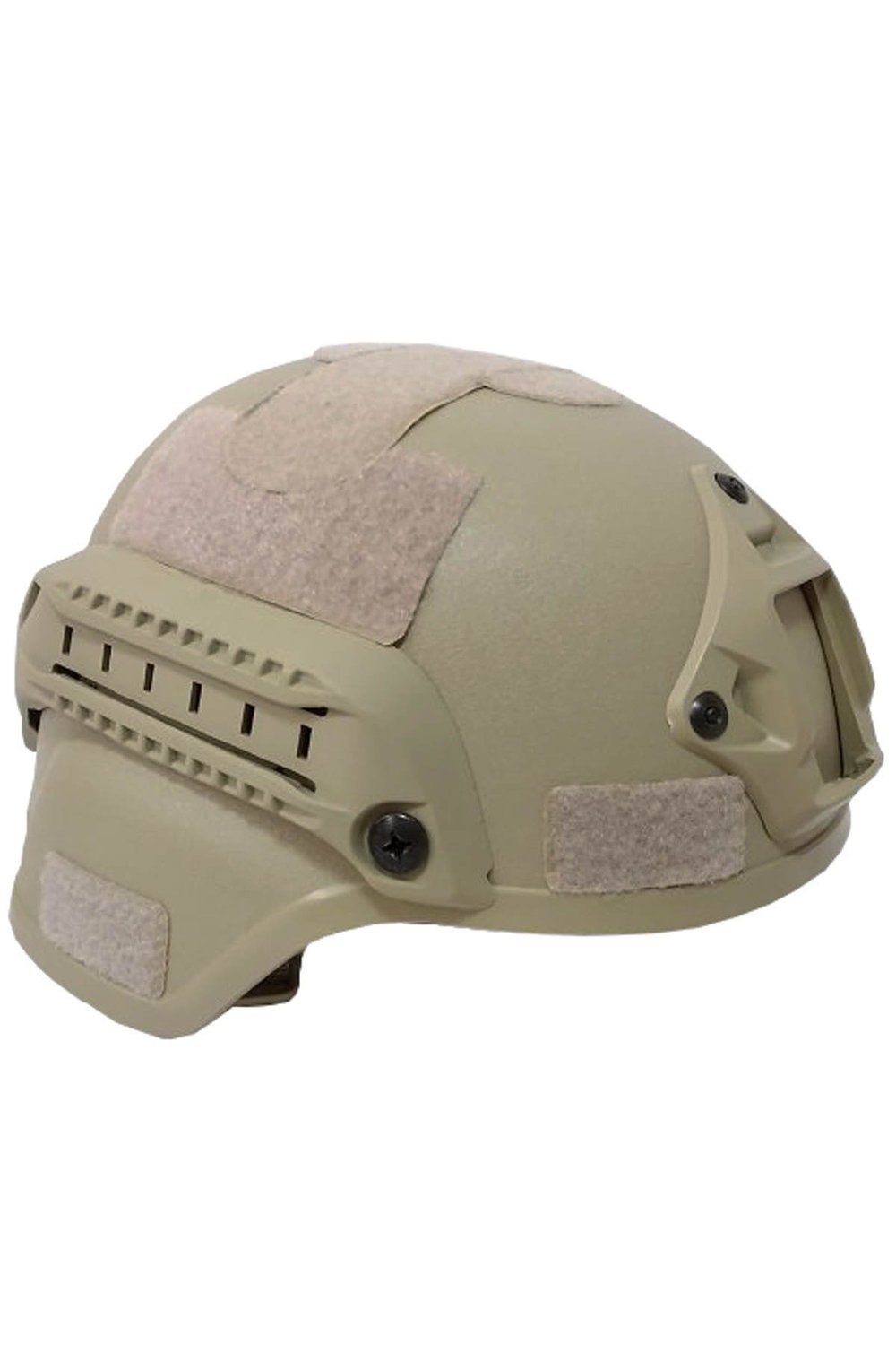 Tactical Airsoft Kask Kompozit Başlık Koruyucu Miğfer Bej