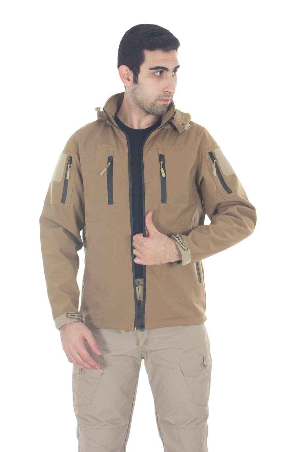 Taktikal Çöl Rengi Softshell Mont 5.11 Modeli