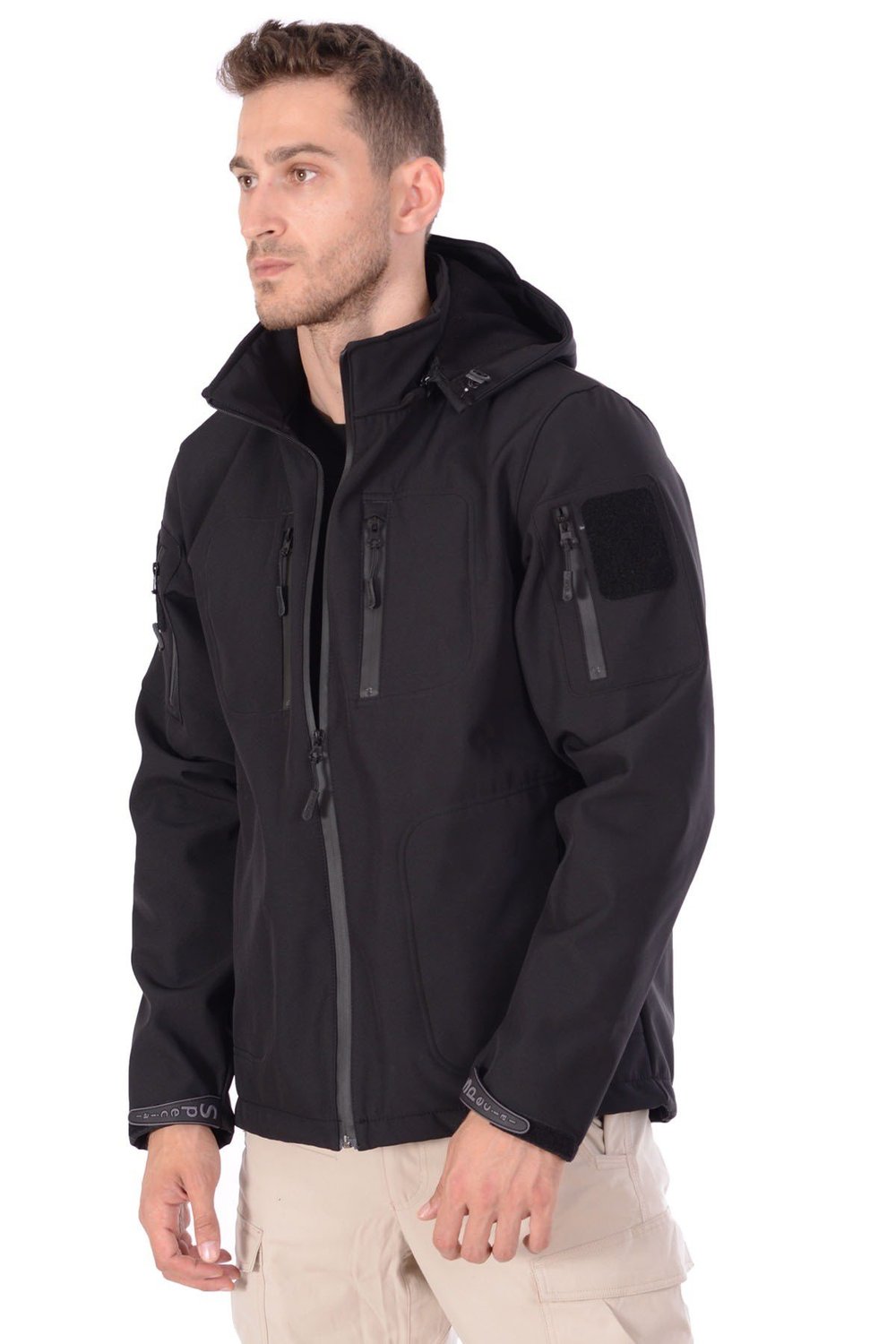 Taktikal Siyah Softshell Mont 5.11 Modeli