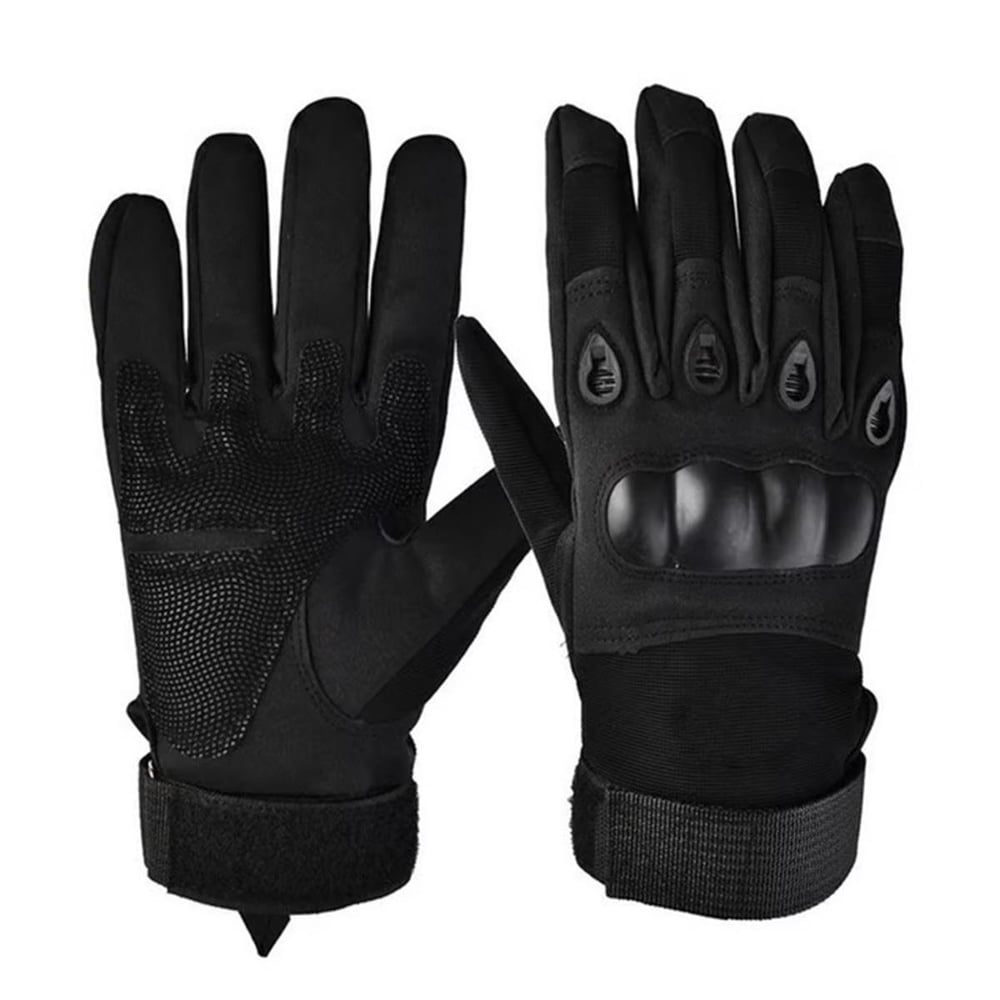 Tam Boy Korumalı Taktik Eldiven Siyah