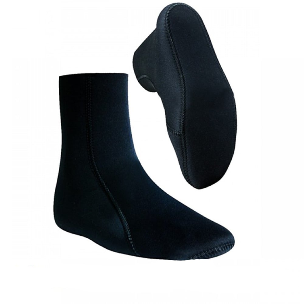 Termal Mest Çorap Neopren Su Geçirmez Siyah