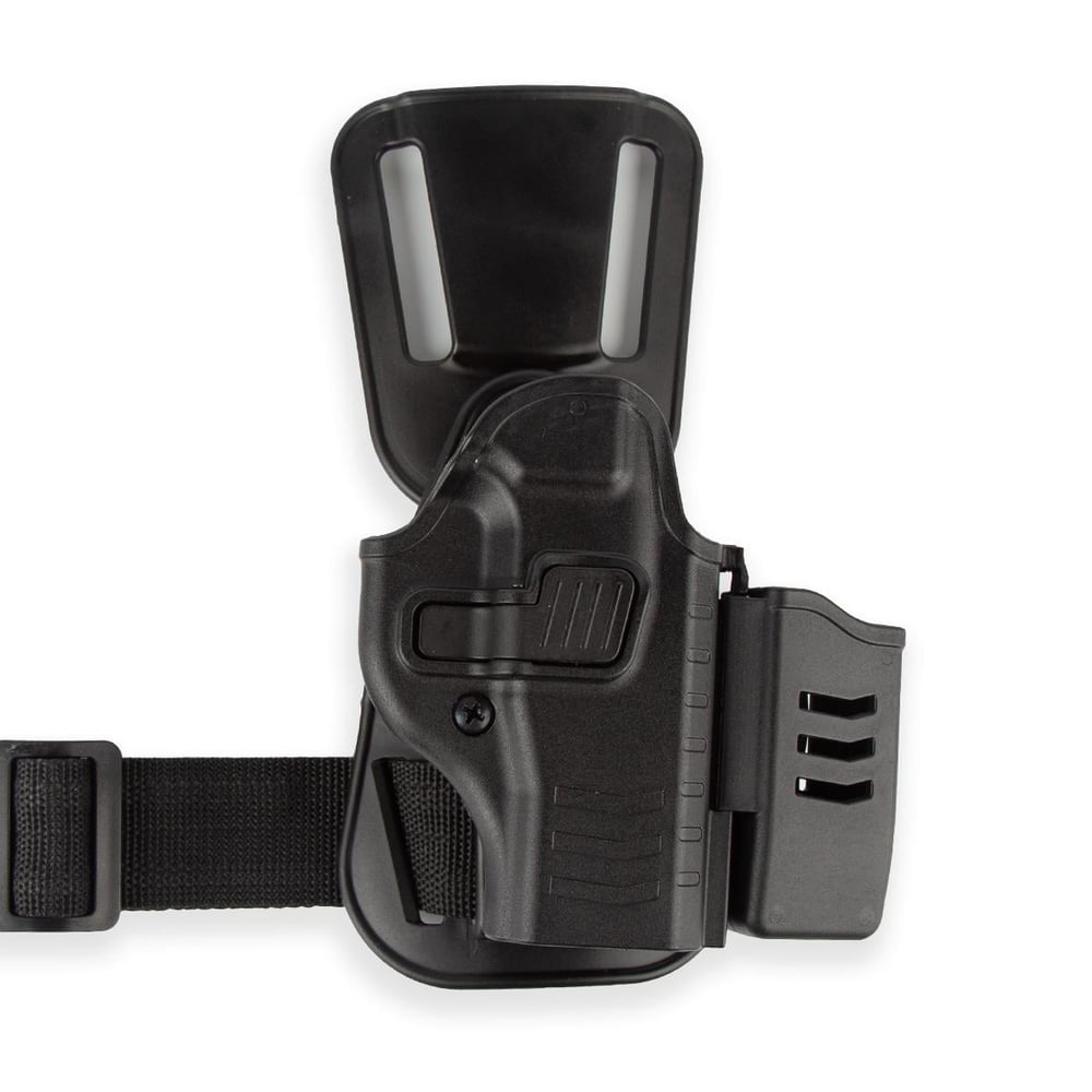 To Gun Holster Beretta F92 Şarjörlüklü Alçak Taşıma Tabanca Kılıfı Siyah SAĞ EL