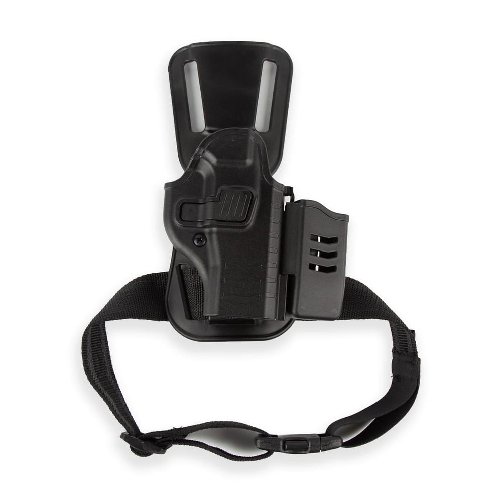To Gun Holster Beretta F92 Şarjörlüklü Alçak Taşıma Tabanca Kılıfı Siyah SAĞ EL