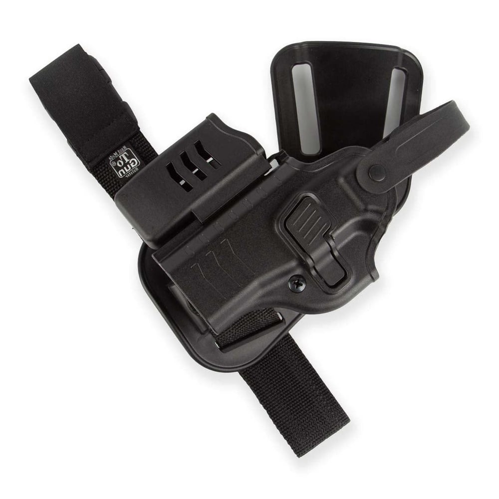 To Gun Holster Canik55 TP9 Mete Serisi Şarjörlüklü Alçak Taşıma Tabanca Kılıfı Seviye 2 Siyah SOL EL