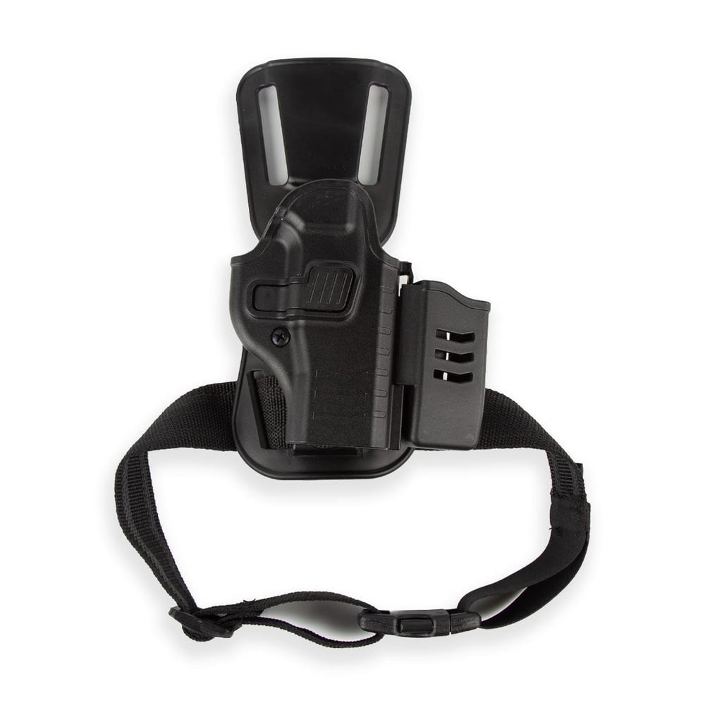 To Gun Holster Canik55 TP9 Serisi Şarjörlüklü Alçak Taşıma Tabanca Kılıfı Siyah SAĞ EL