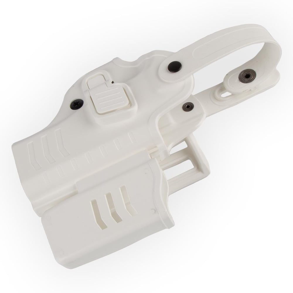 To Gun Holster Canik55 TP9 Serisi Tabanca Kılıfı Seviye 2 Önü Şarjörlüklü Beyaz