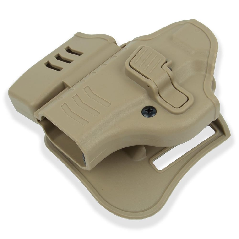 To Gun Holster Girsan MC 28 Tabanca Kılıfı Önü Şarjörlüklü Çöl Rengi SOL EL