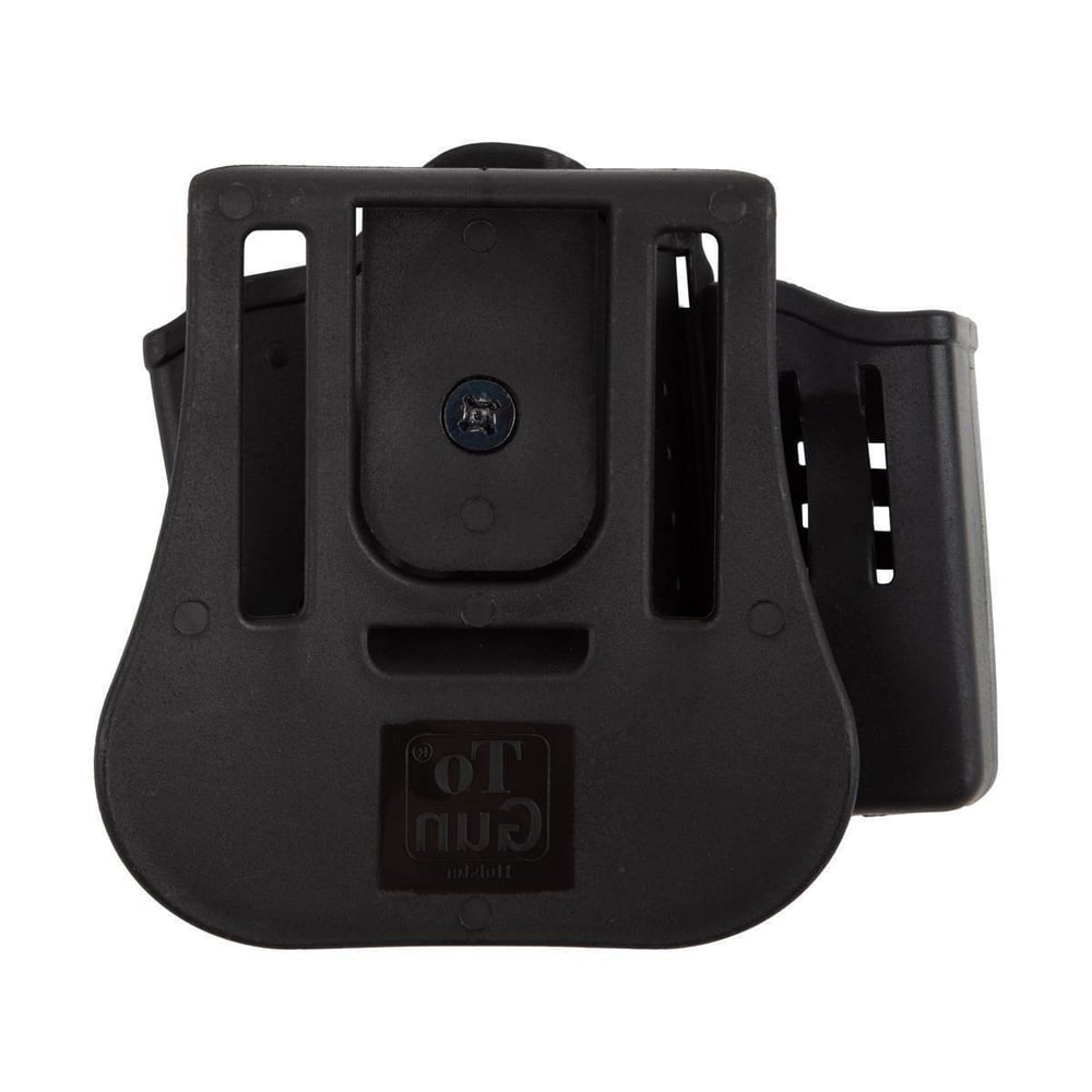 To Gun Holster Sarsılmaz K12 Tabanca Kılıfı Önü Şarjörlüklü Siyah Sol El