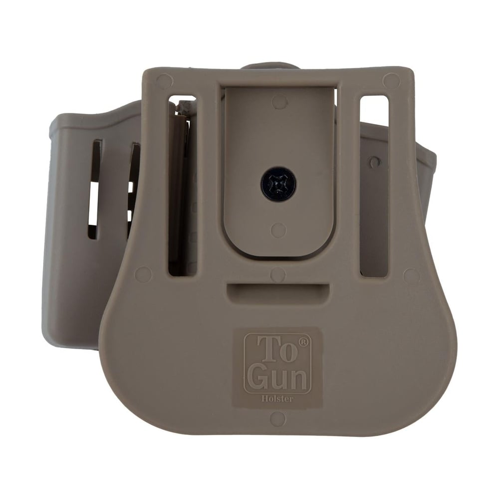 To Gun Holster Sarsılmaz P8L Tabanca Kılıfı Önü Şarjörlüklü Çöl Rengi