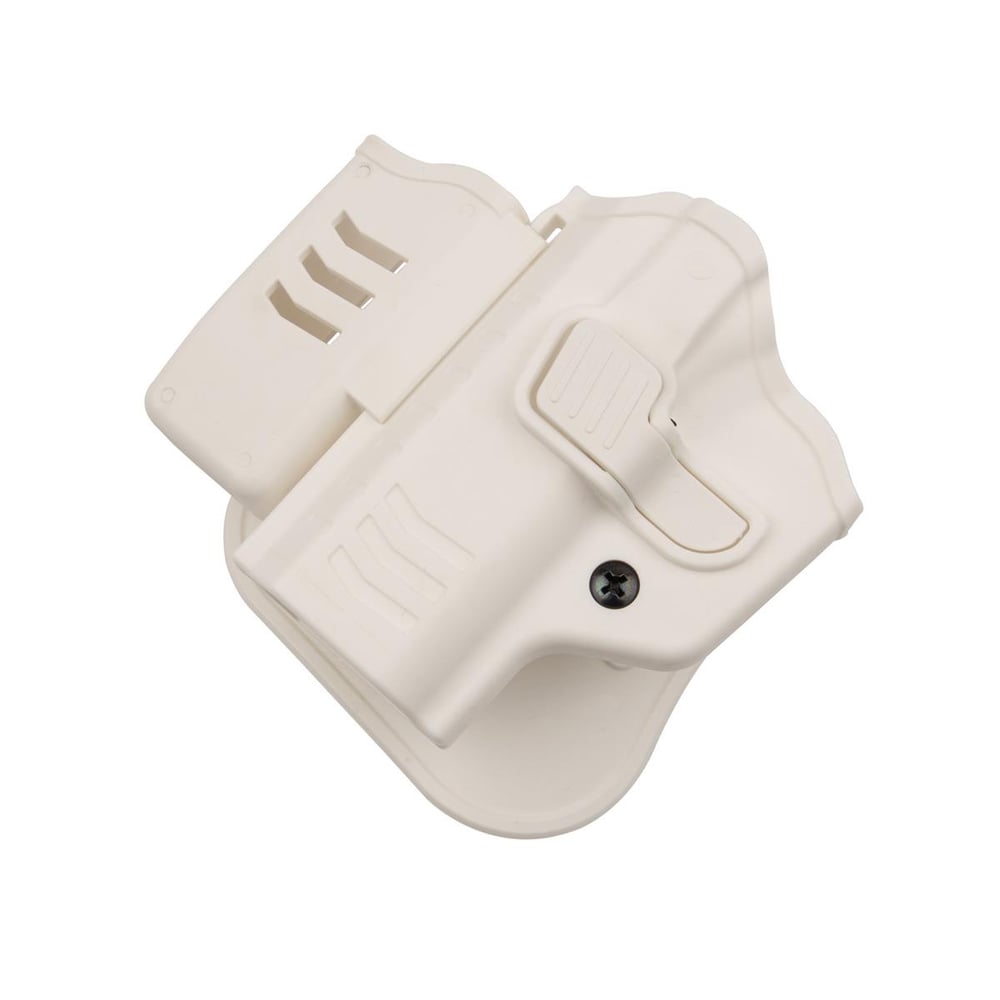 To Gun Holster Tisaş Zig 14 Tabanca Kılıfı Önü Şarjörlüklü Beyaz Sol El