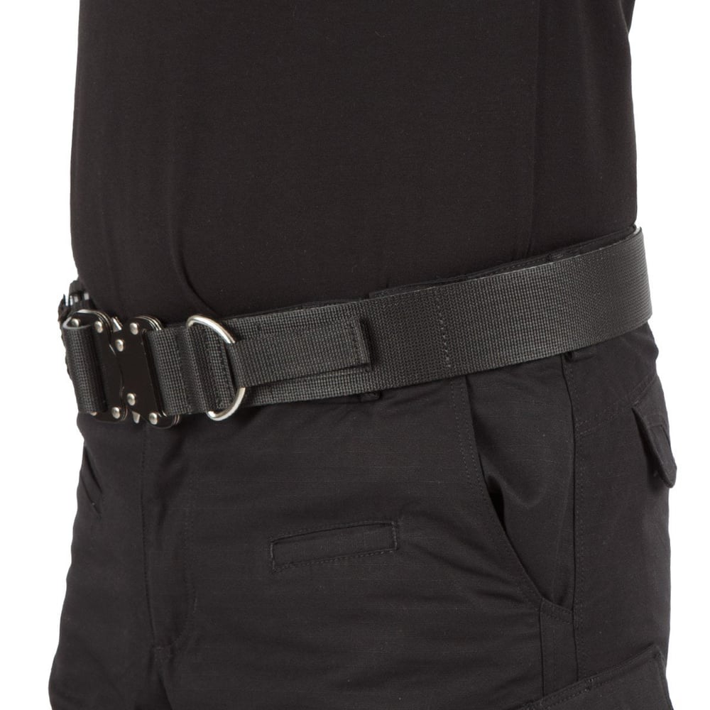 Tugan Çelik Tokalı Taktik Bükülmez Palaska-Siyah