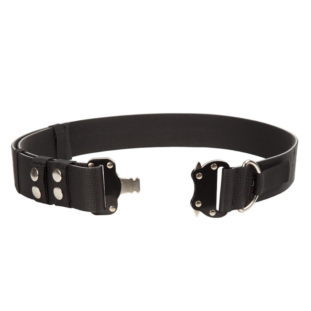 Tugan Çelik Tokalı Taktik Bükülmez Palaska-Siyah