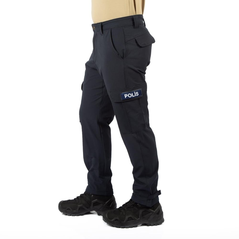 Tugan Taktikal Likralı Polis Pantolonu Lacivert