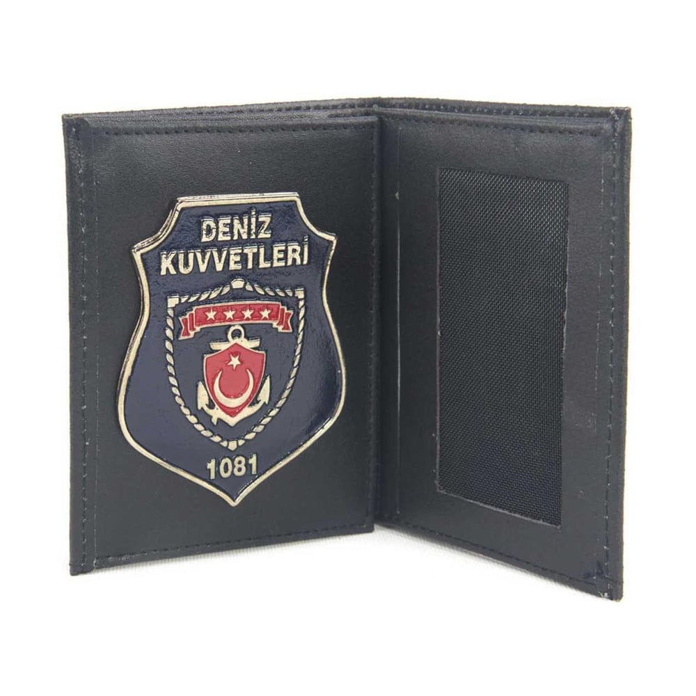 Türk Deniz Kuvvetleri Rozetli Cüzdan