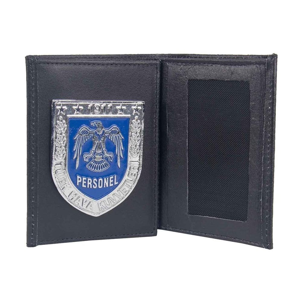 Türk Hava Kuvvetleri Rozetli Cüzdan