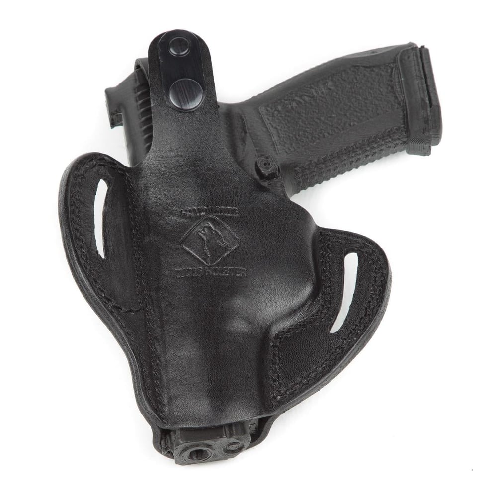 Wolf Holster Canik55 TP9 SF Deri Tabanca Kılıfı Tam Kelebek Siyah