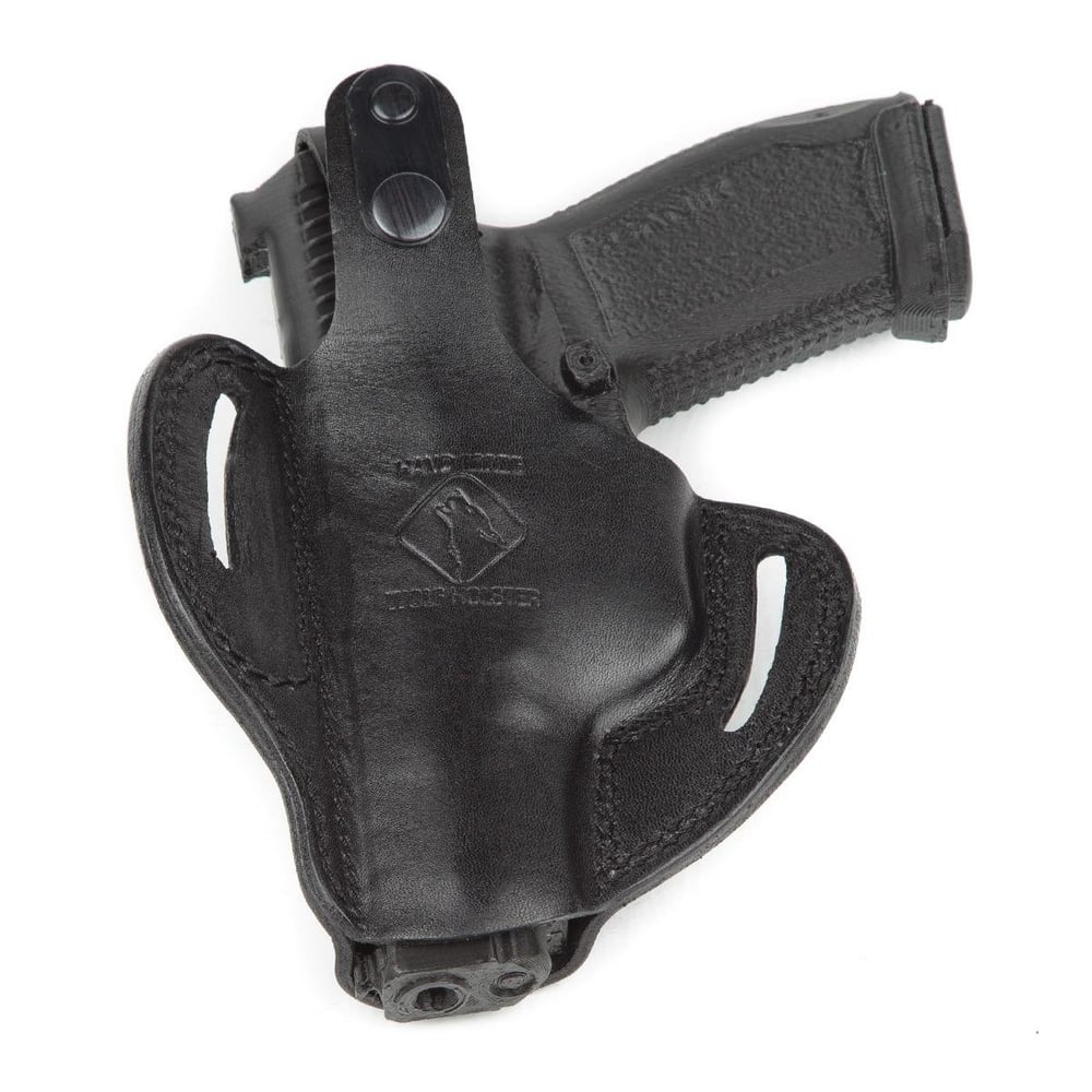 Wolf Holster CZ 75B Deri Tabanca Kılıfı Tam Kelebek Siyah