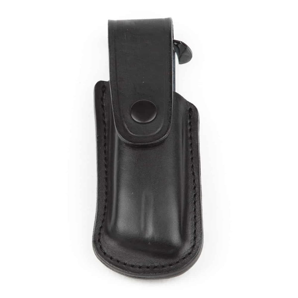 Wolf Holster Deri Şarjör Kılıfı Tekli Maşalı Siyah