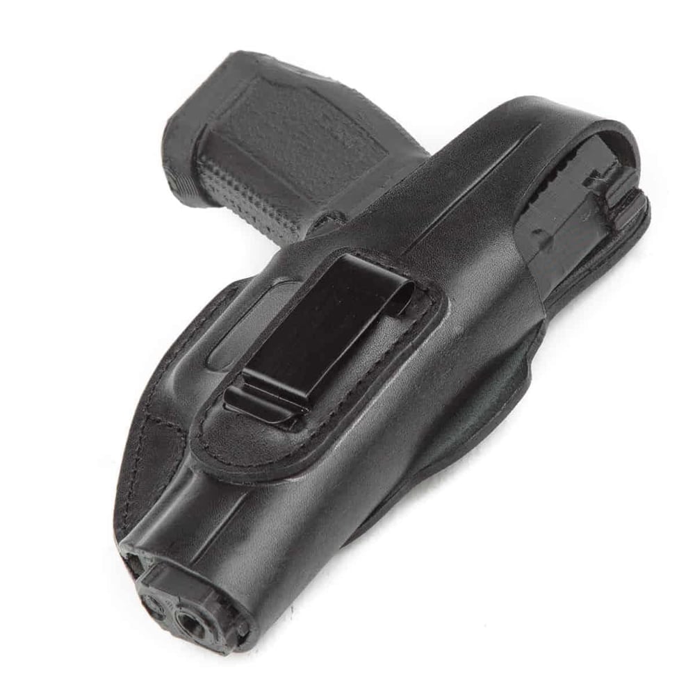 Wolf Holster Glock Deri Tabanca Kılıfı İç Dış Tam Siyah