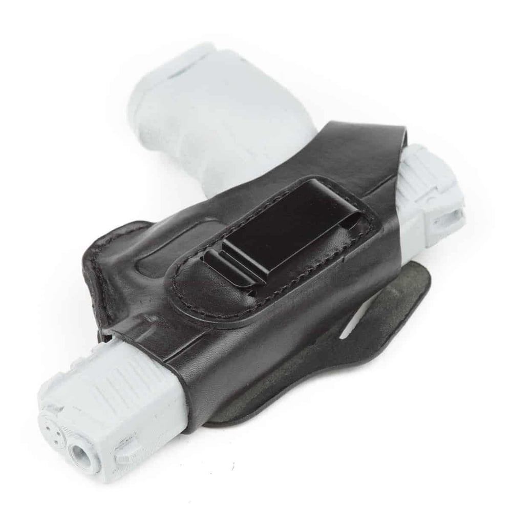 Wolf Holster Glock Deri Tabanca Kılıfı İç Dış Yarım Siyah