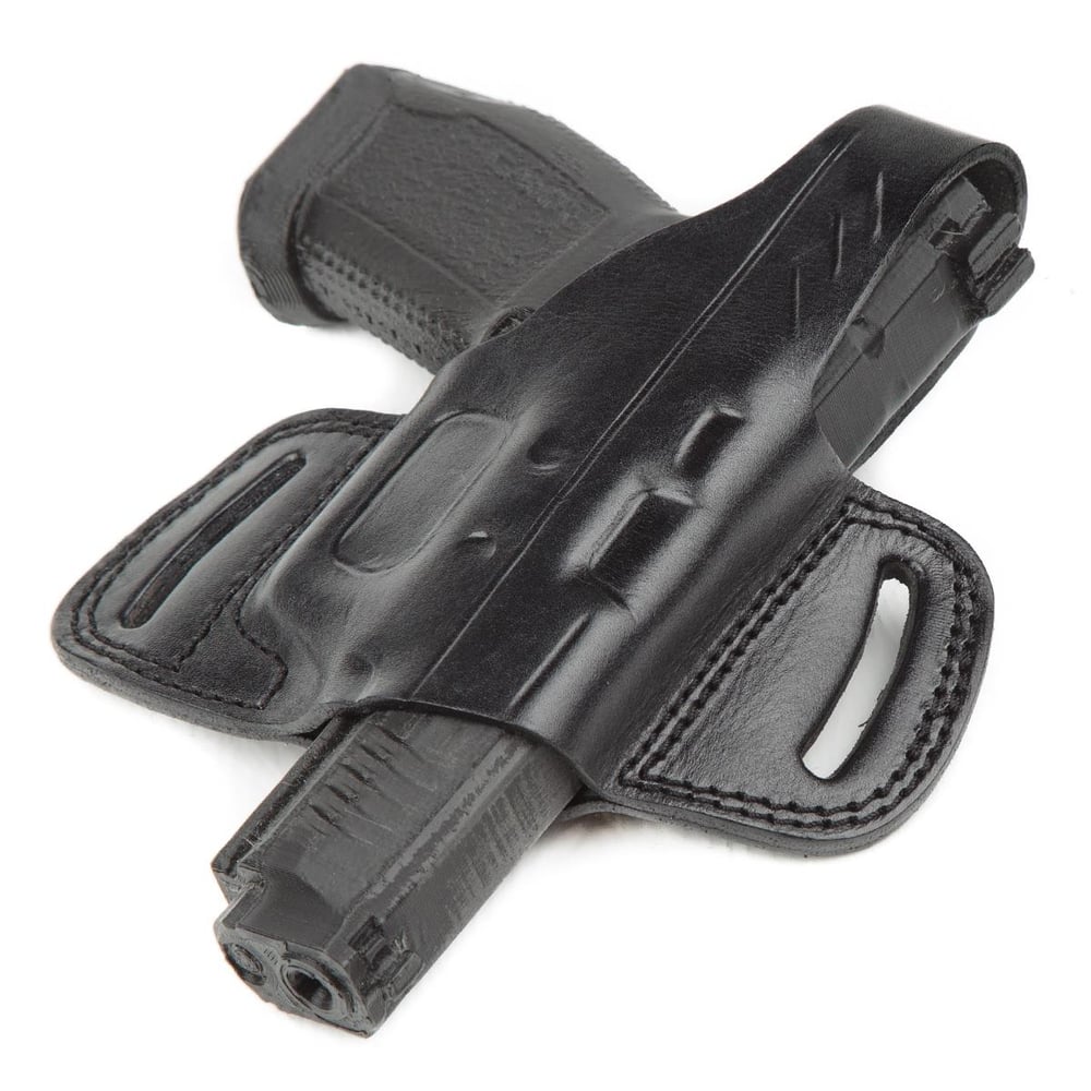 Wolf Holster Sarsılmaz K2 9MM Deri Tabanca Kılıfı Yarım Kelebek Siyah