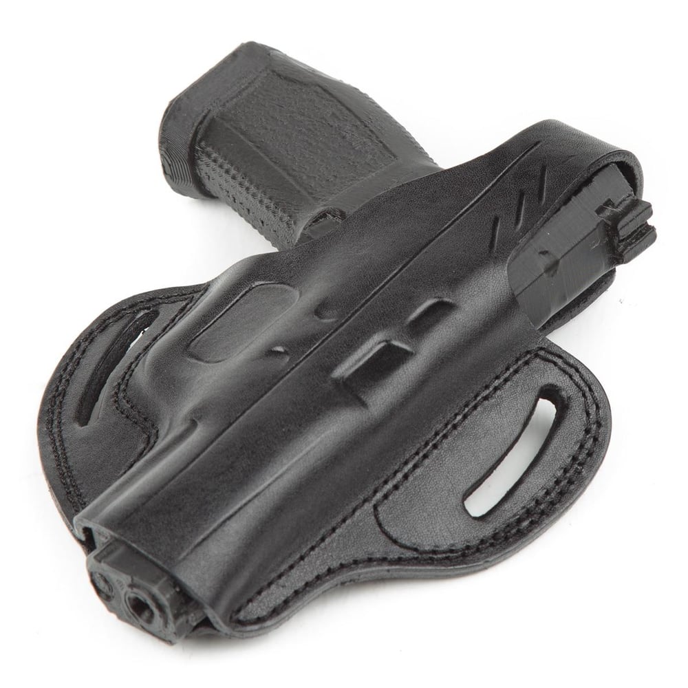 Wolf Holster Sarsılmaz P8L Deri Tabanca Kılıfı Tam Kelebek Siyah