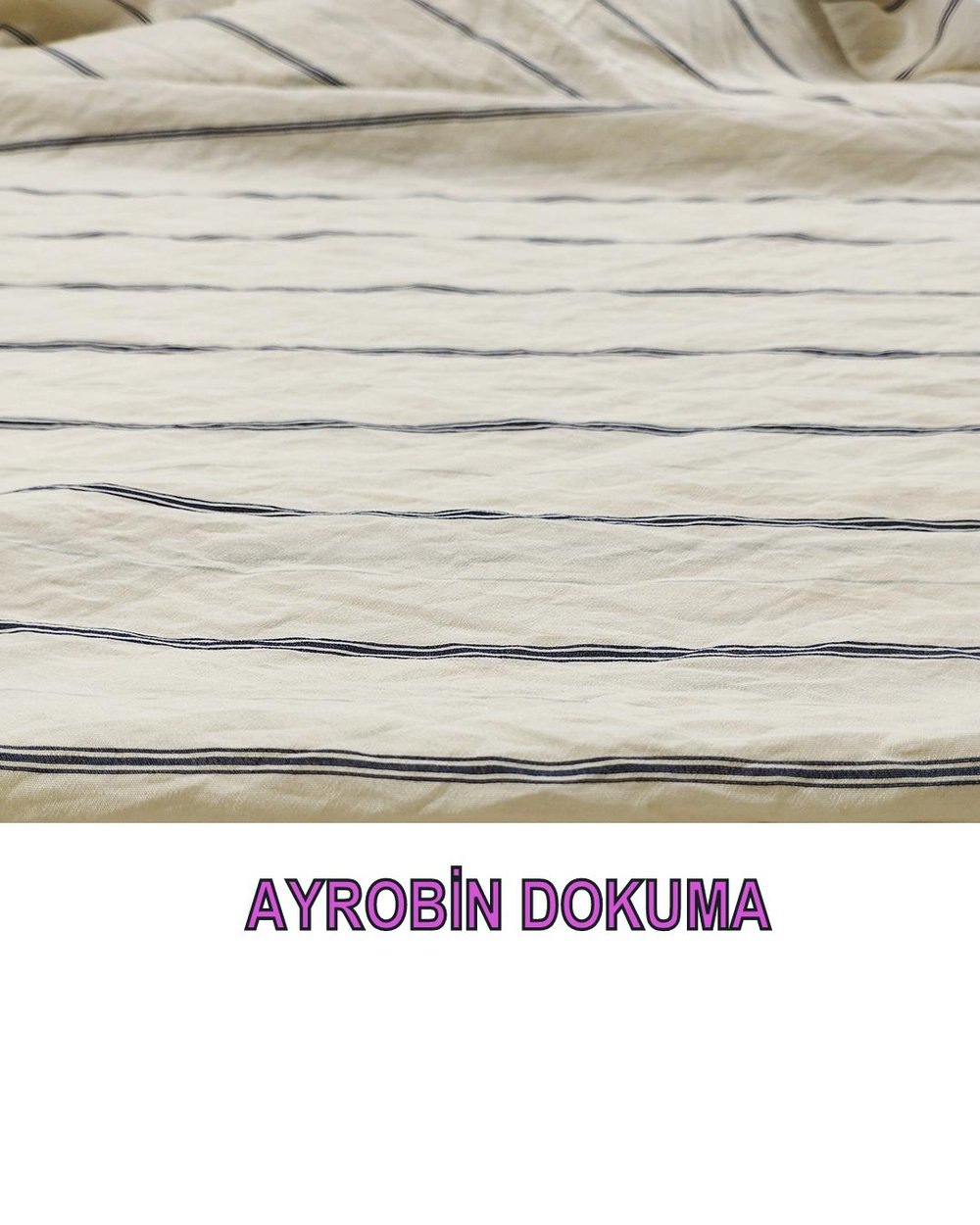 Aerobin Dokuma Krem Antrasit RenklerdeEn: 150 cm