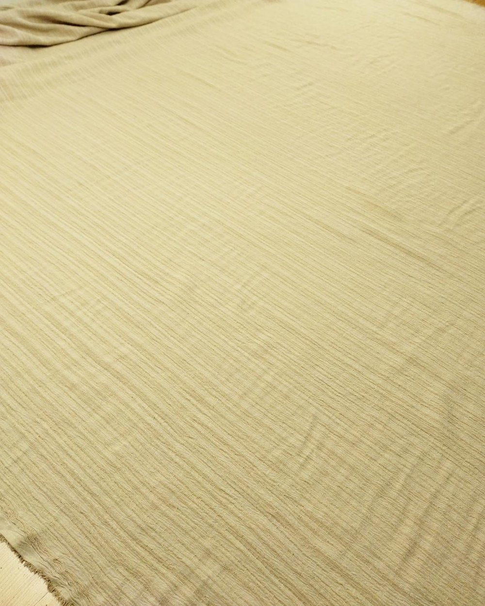 Bürümcüklü Jarse Bejle Sütlü Kahve Arası Renkte (En 140 cm x Boy 175 cm)