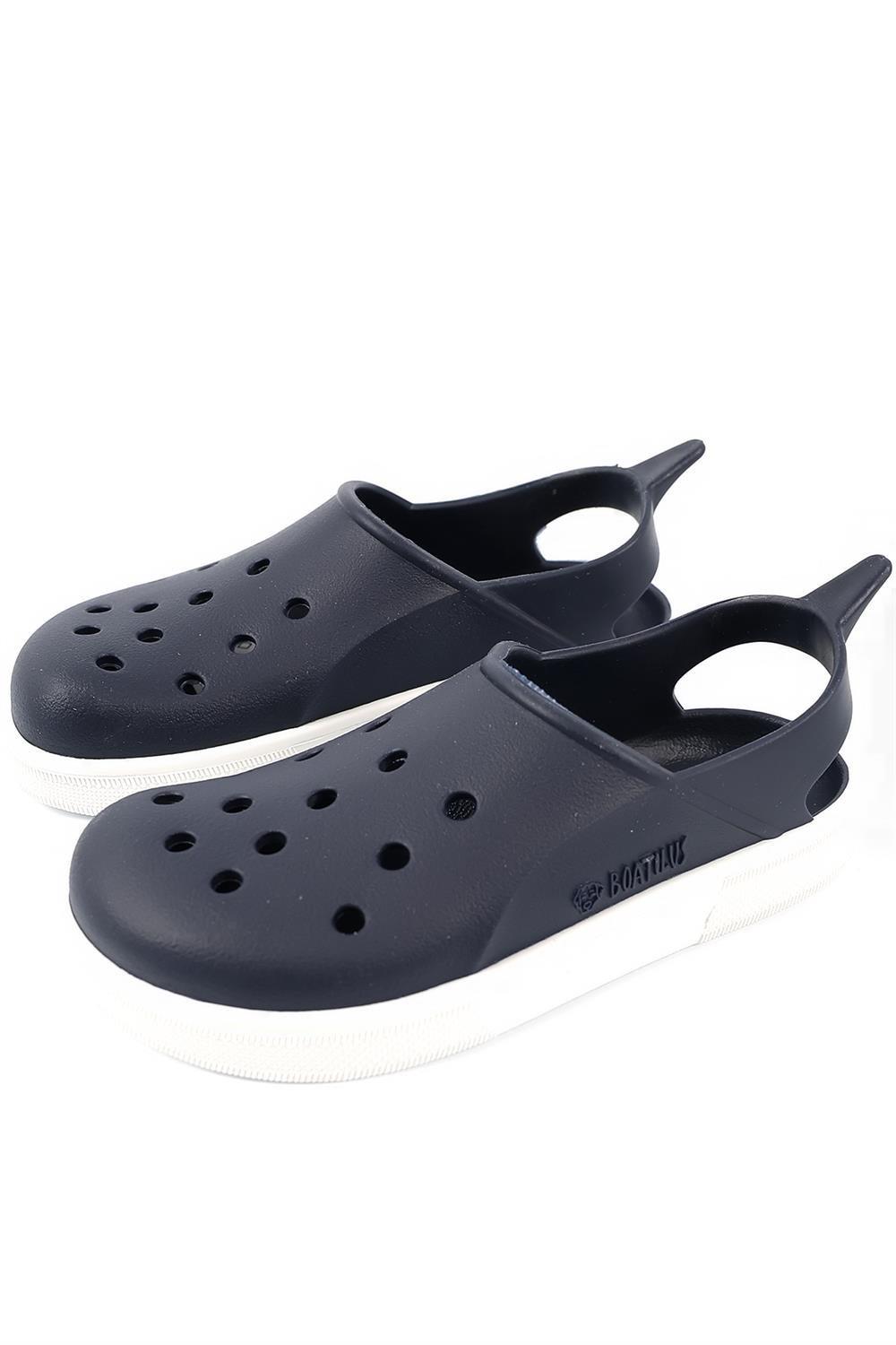 Boatilus Cloggy-B Navy/White Erkek Çocuk Sandalet