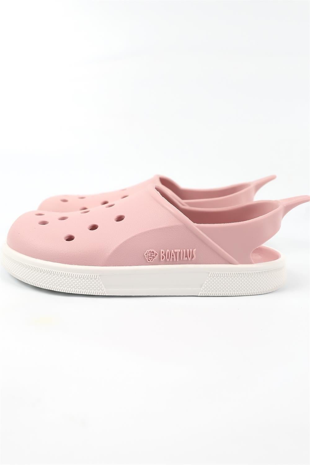 Boatilus Cloggy-B OldPink/White Kız Çocuk Sandalet
