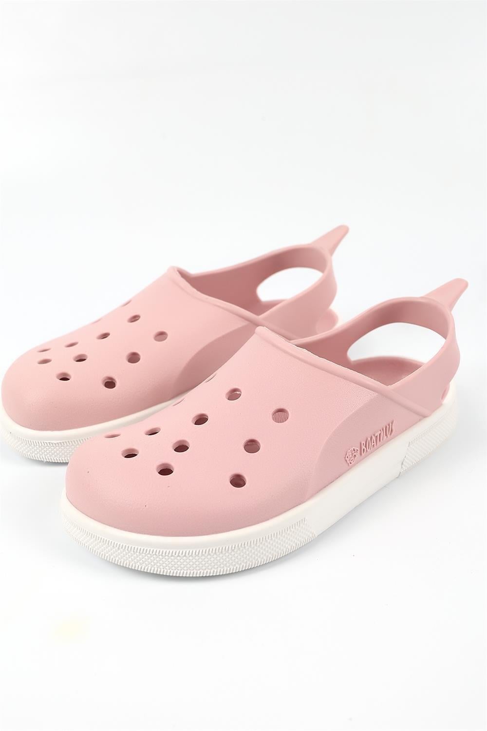 Boatilus Cloggy-B OldPink/White Kız Çocuk Sandalet