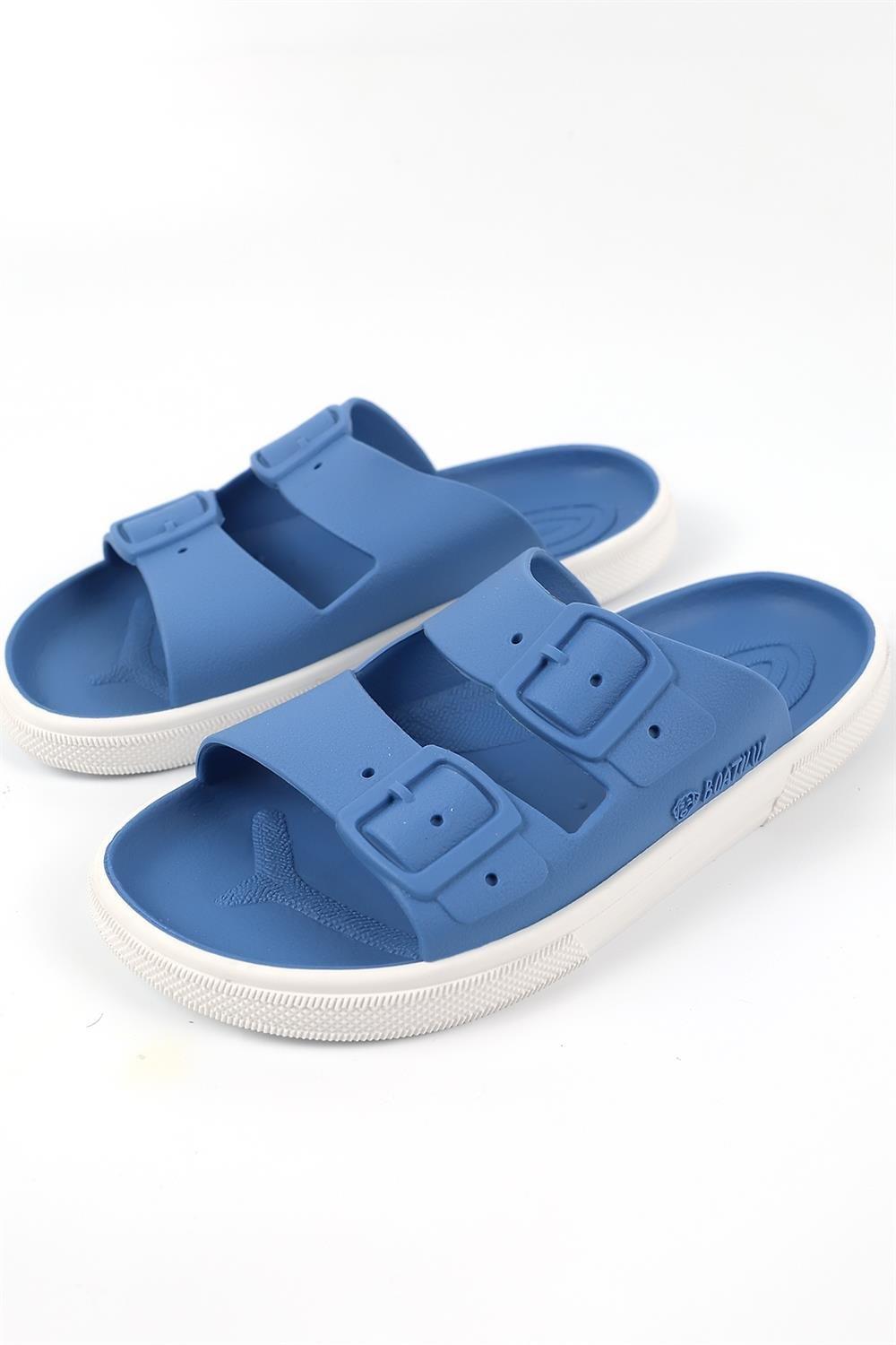 Boatilus Rocksy-F Jeans/White Erkek Çocuk Terlik