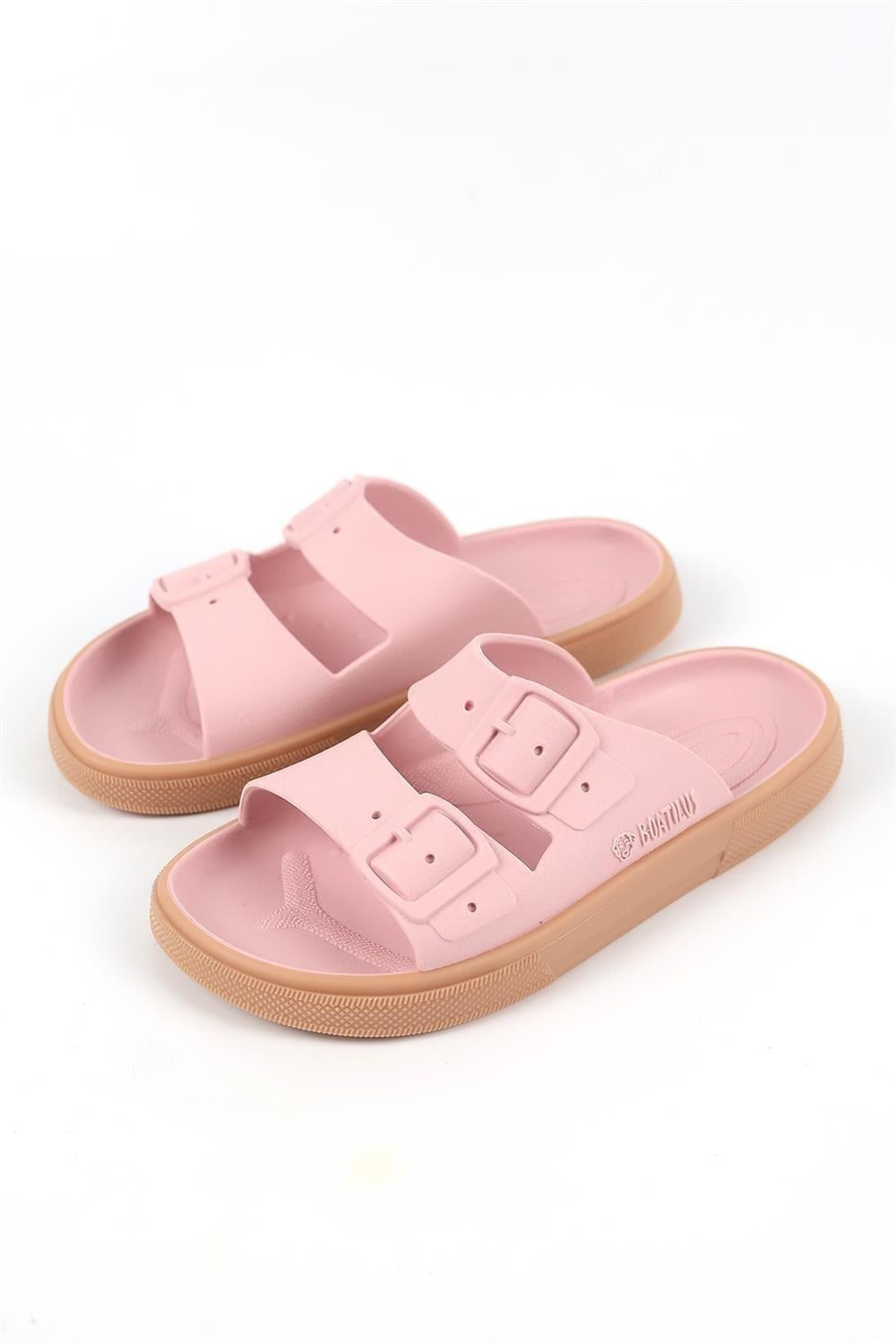 Boatilus Rocksy-F OldPink/Beige Kız Çocuk Terlik