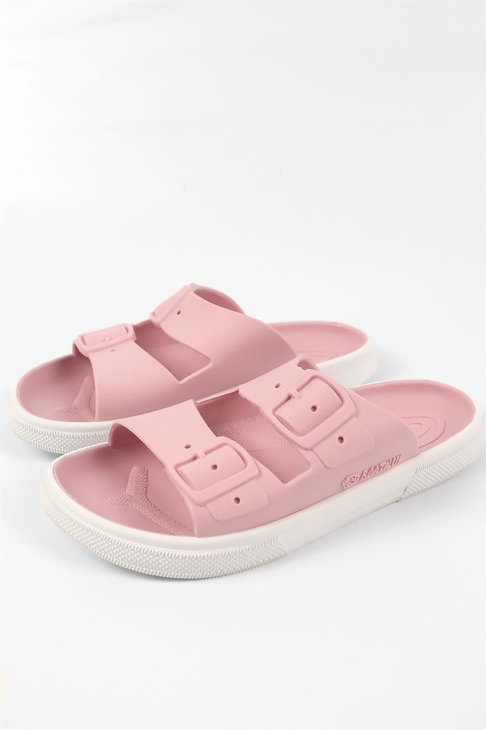 Boatilus Rocksy-F OldPink/White Kız Çocuk Terlik