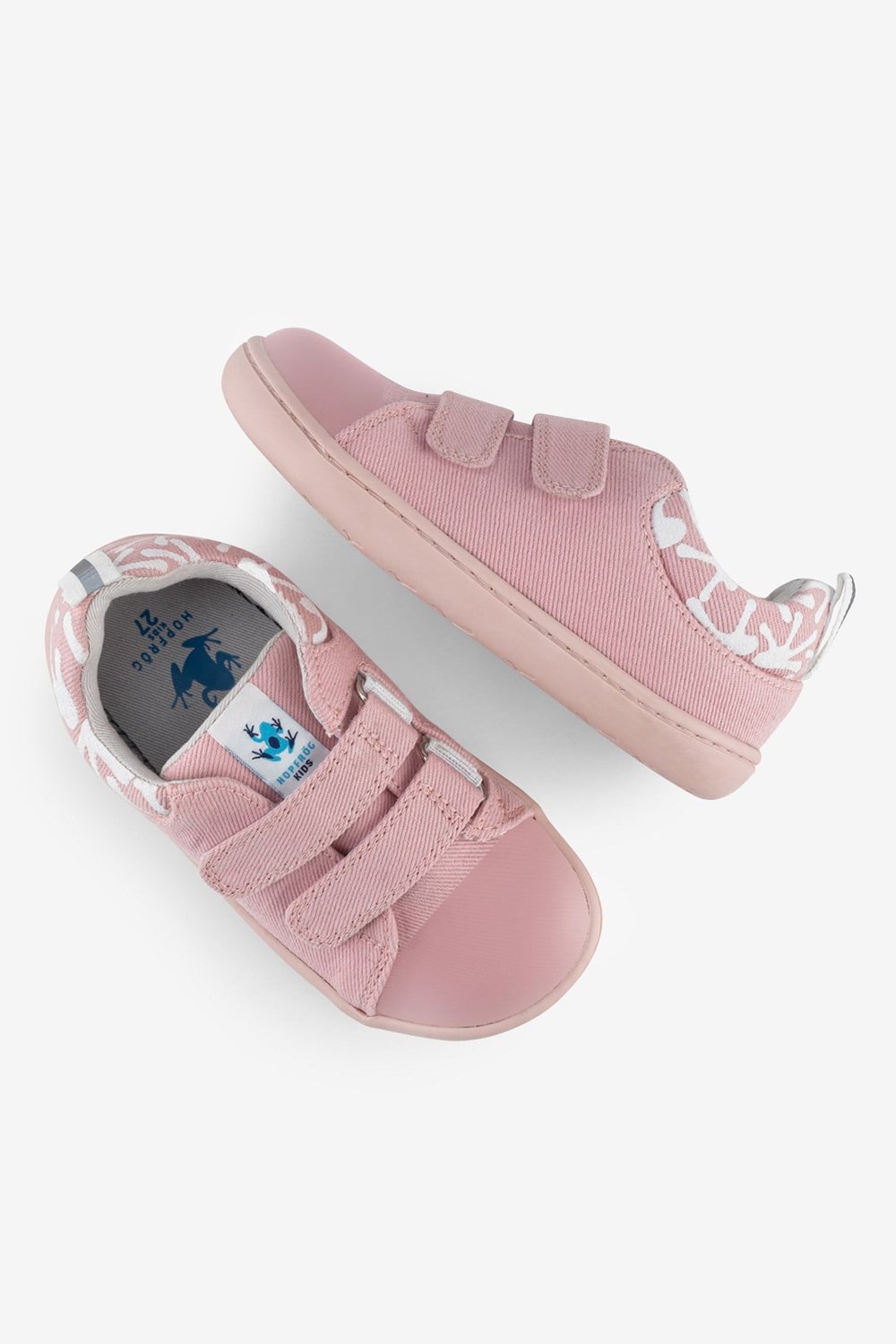 Smart Walker Canvas Play Eco Pembe Barefoot Çocuk Ayakkabı