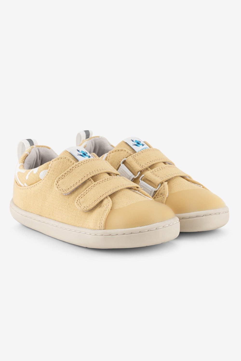 Smart Walker Canvas Play Eco Yellow Barefoot Kids Shoes