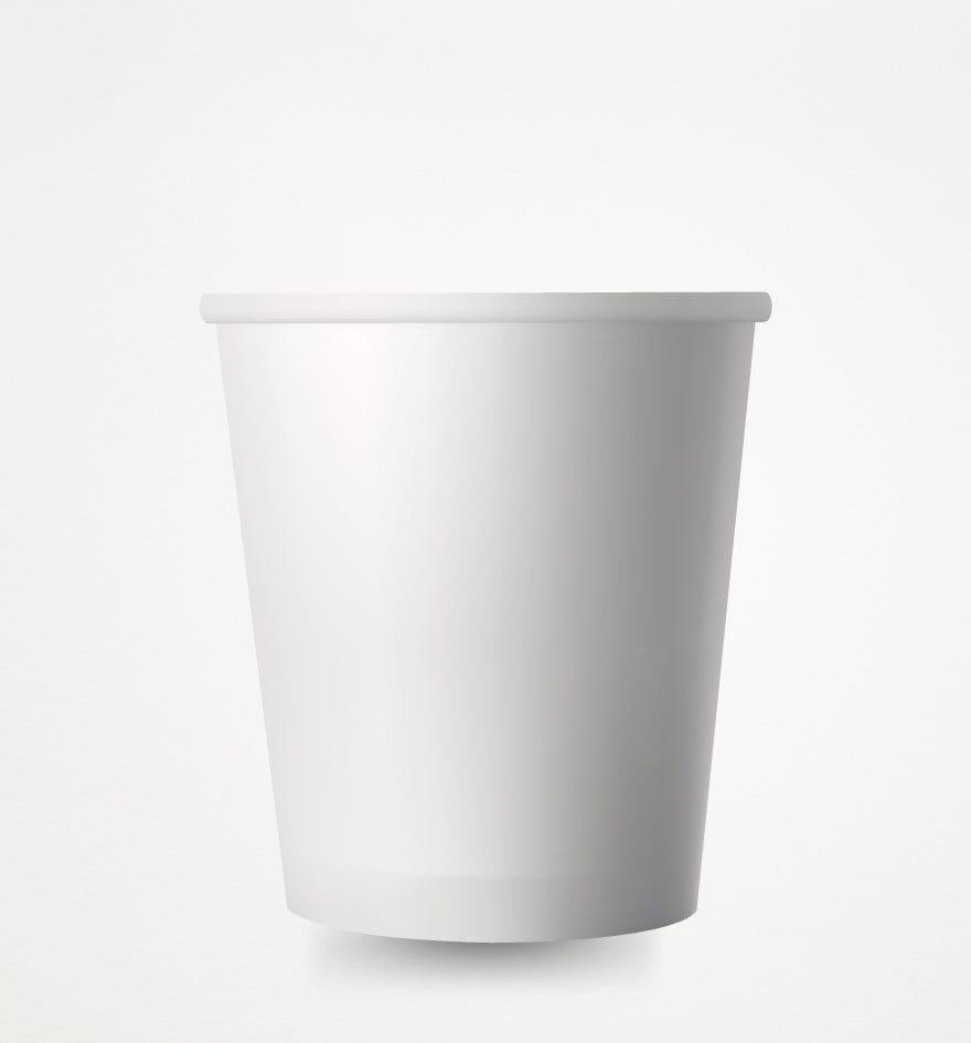 Arn 7 oz Karton Bardak 3,6 gr Beyaz 50'li