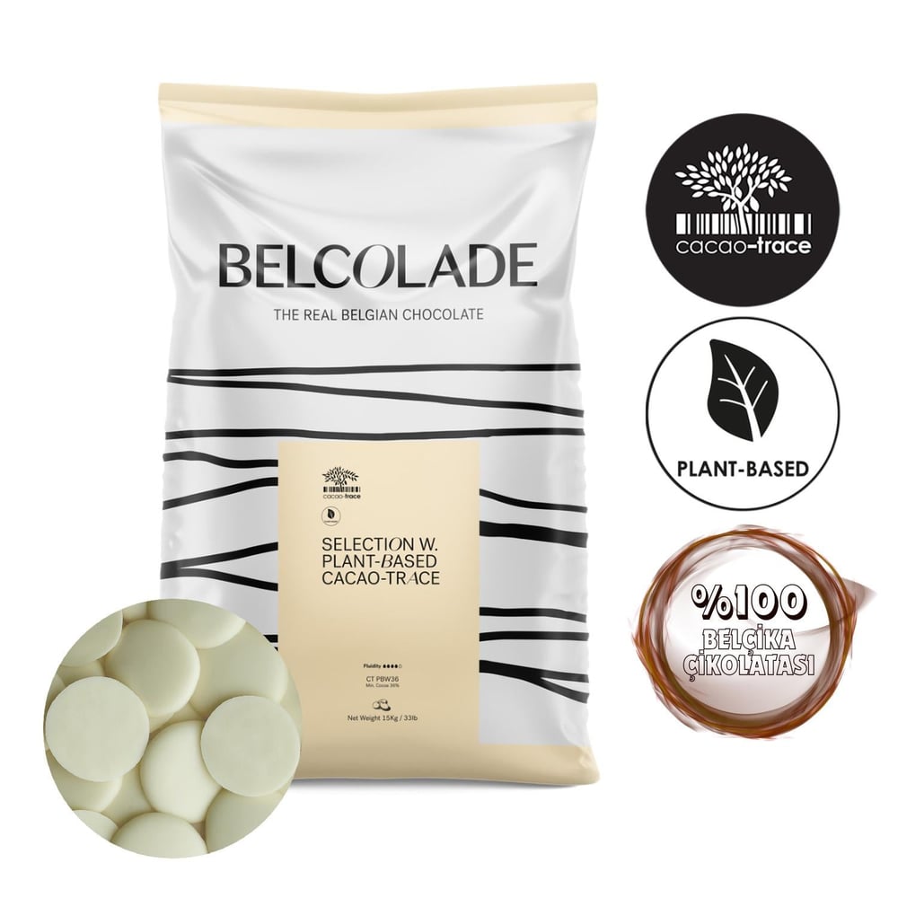 Belcolade 4001773 CT X605/J B Blanc Drop Beyaz Çikolata 15 kg