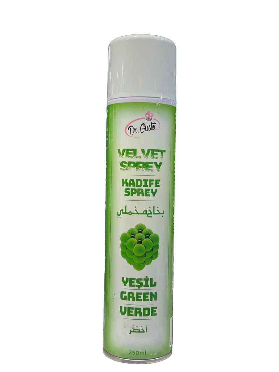 Dr.Gusto Kadife Sprey Boya Yeşil 250 ml
