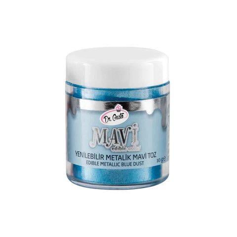 Dr.Gusto Yenilebilir Metalik Mavi Toz Boya 10 gr