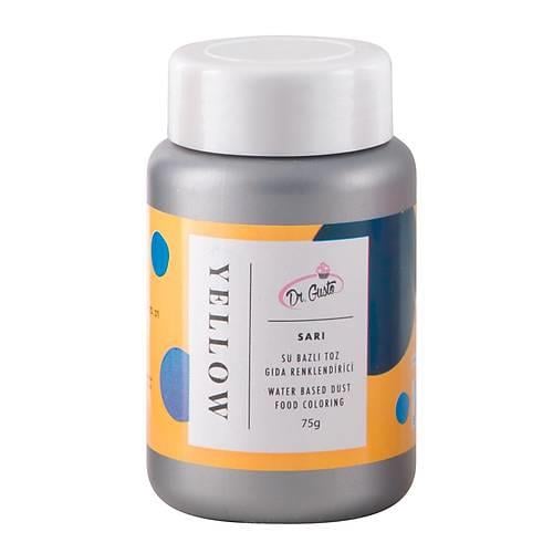 Dr.Gusto Su Bazlı Sarı Toz Boya 75 gr