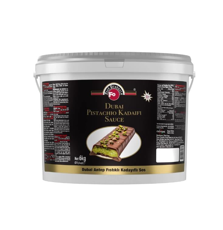 Dubai Antep Fıstıklı Kadayıflı Sos 6 kg