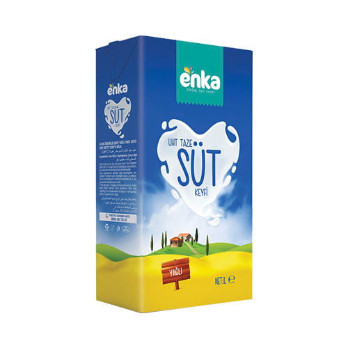 Enka Tam Yağlı Süt 1 L