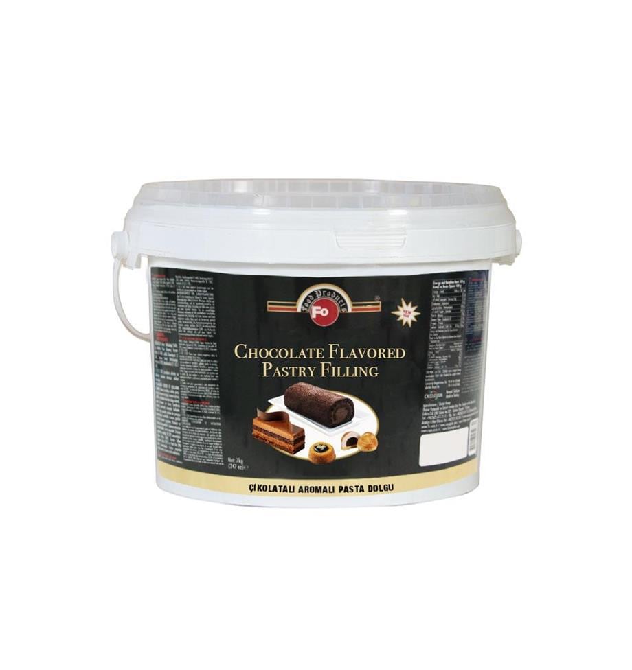 Fo Bitter Çikolatalı Pasta Dolgusu 7 kg