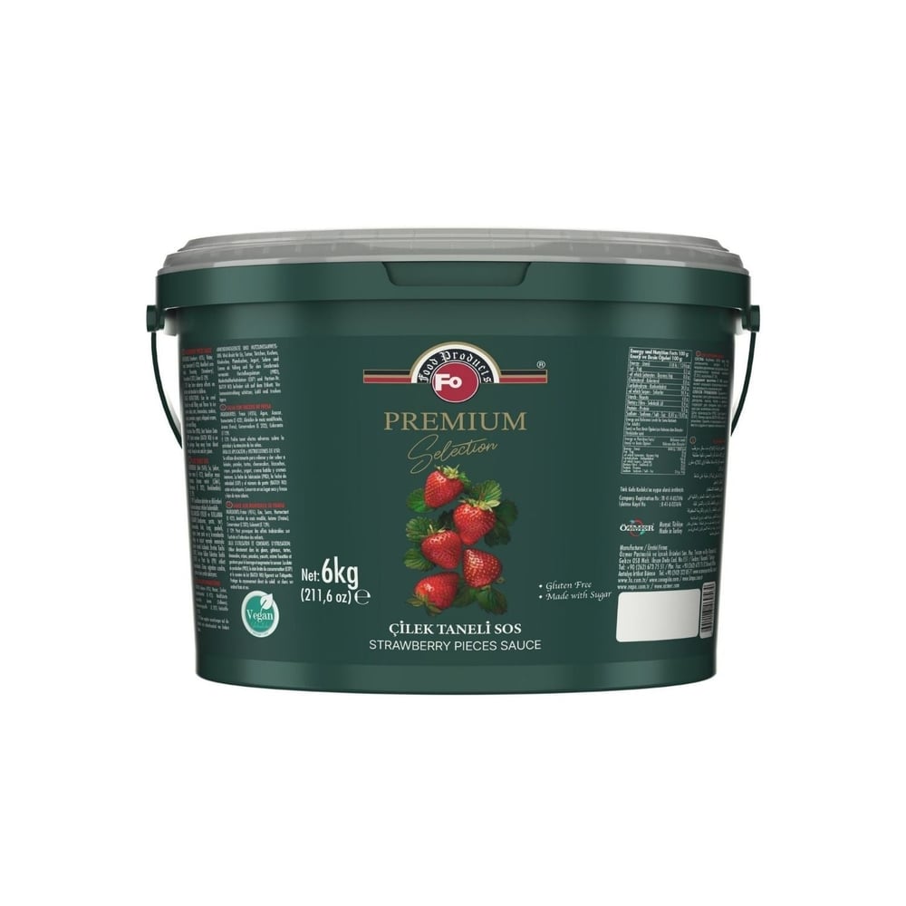 Fo Çilek Taneli Sos 6 kg
