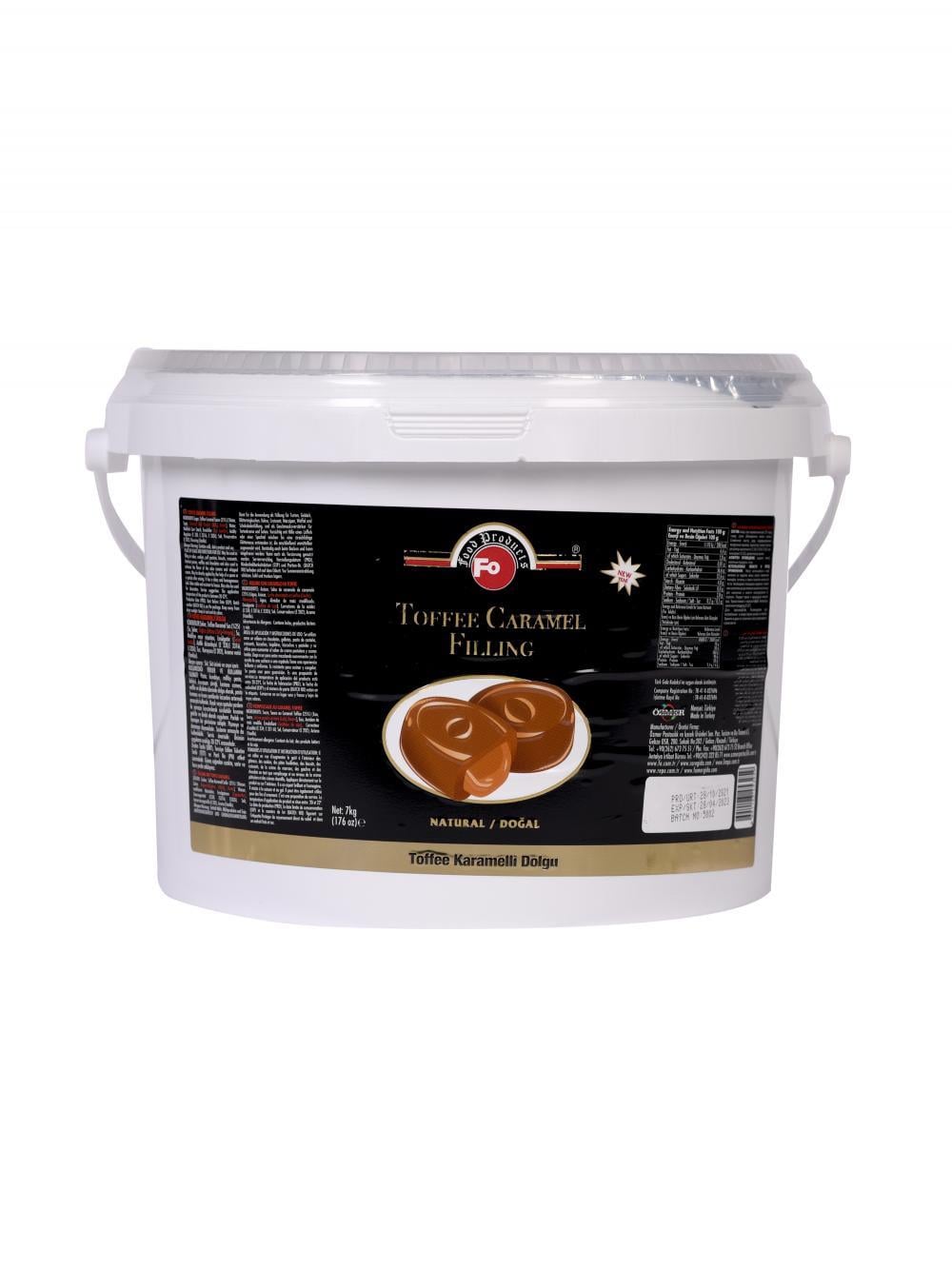 Fo Doğal Toffee Karamelli Pasta Dolgusu 7 kg