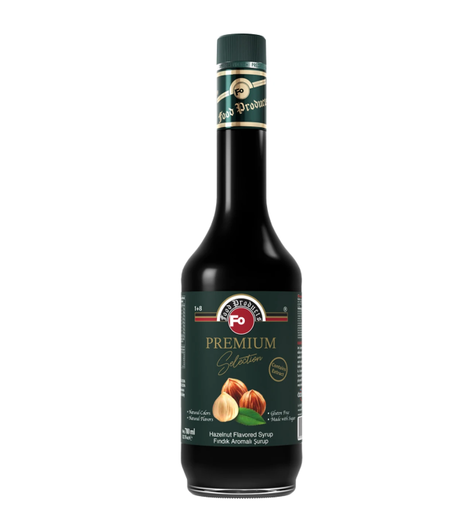 Fo Fındık Aromalı Kokteyl Şurup - Premium 700 ml