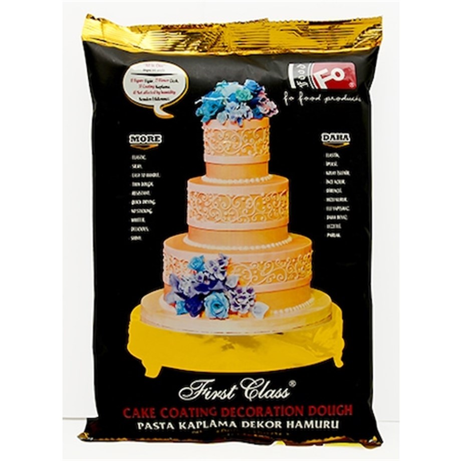 Fo First Class Beyaz Dekor Kaplama Hamuru 1 Kg