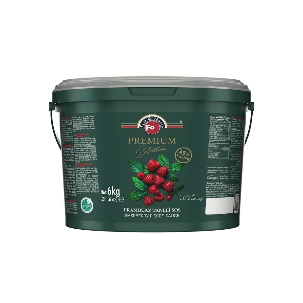 Fo Frambuaz Taneli Sos 6 kg